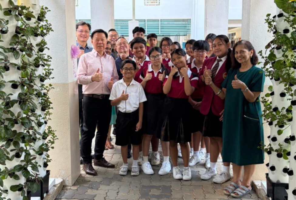 Opening Ceremony of NSS Hydroponics Hub